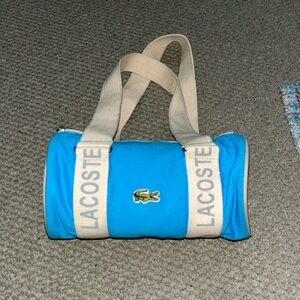 Vintage lactose mini shoulder/duffle bag